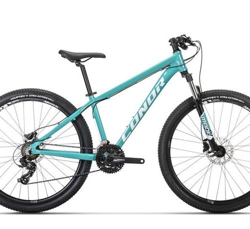 Bicicleta Conor 6300 27.5" turquesa SM 381mm